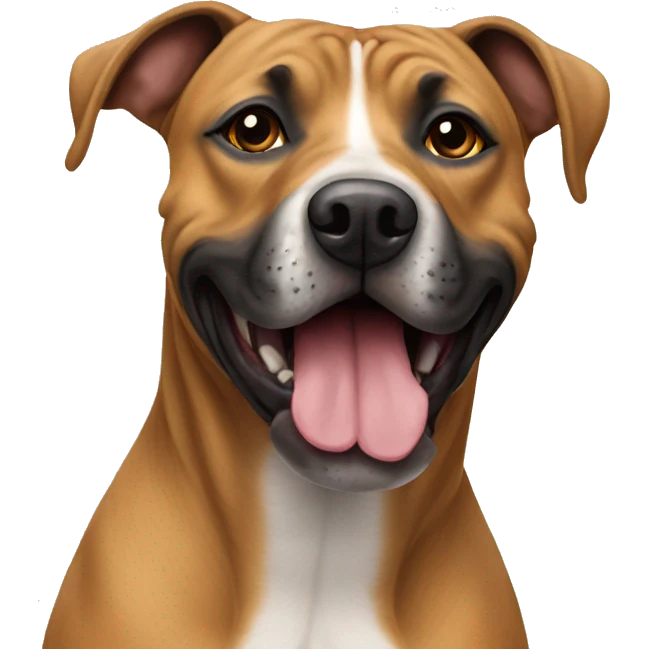 Ridgeback staffy emoji