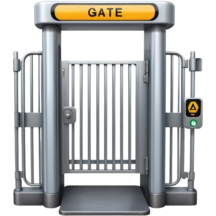 a turnstile gate entrance emoji