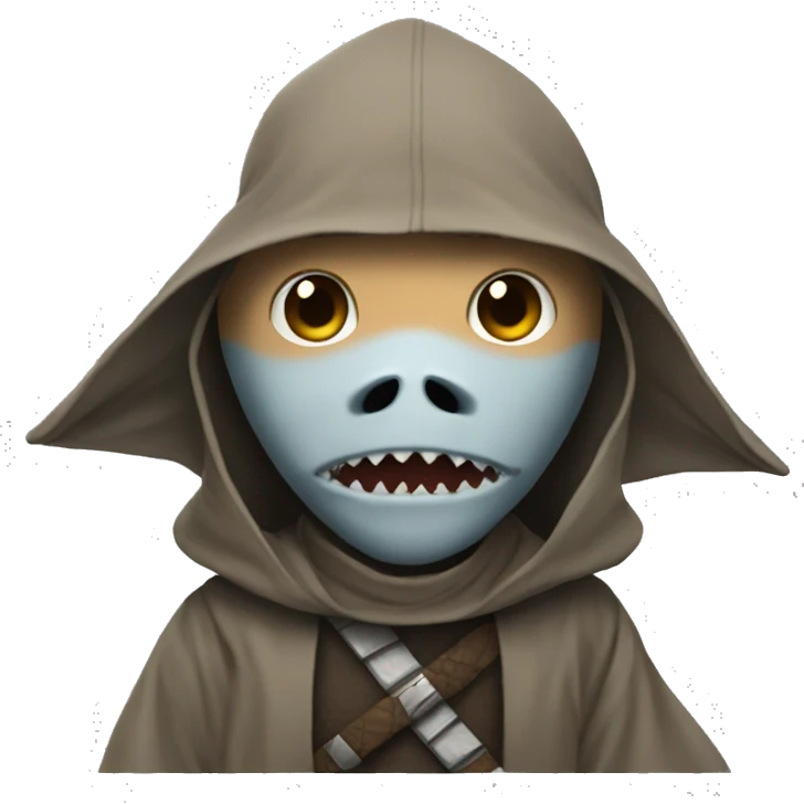 Shark Jedi emoji