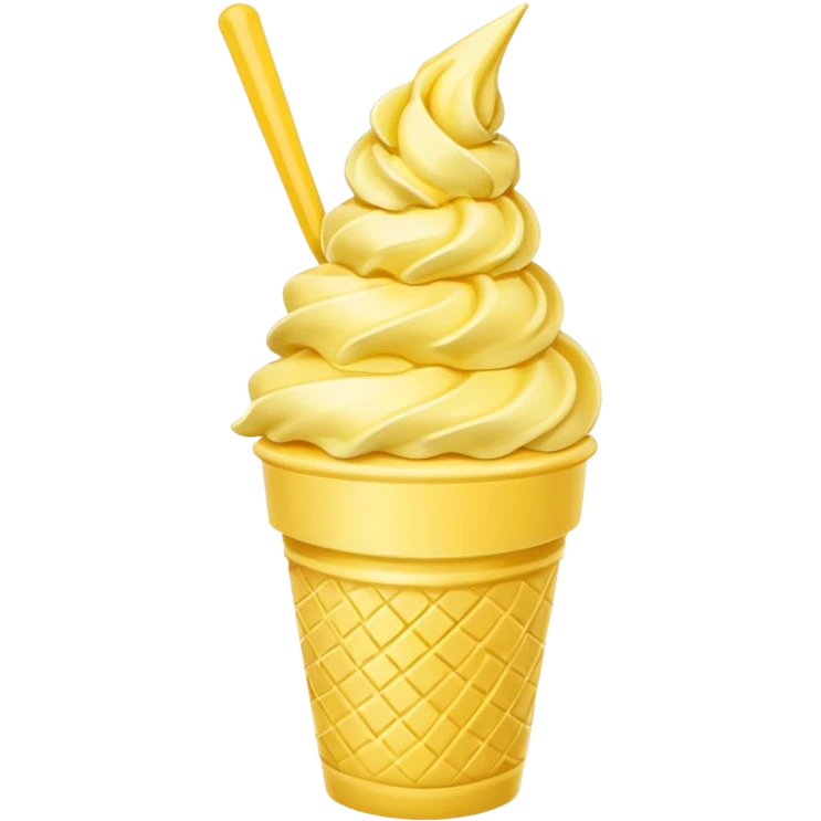 Dole whip from walt Disney world  emoji