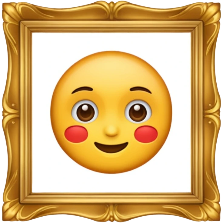 painting frame emoji