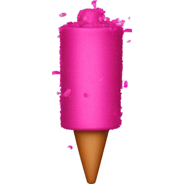 Pink confetti poppers emoji