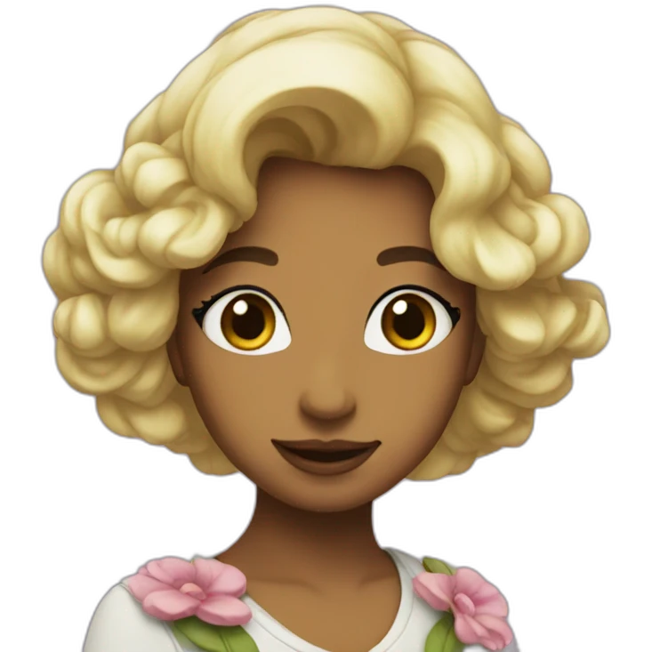 fleur emoji