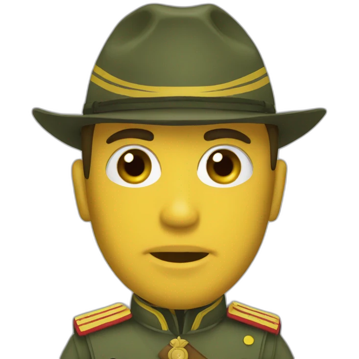 Soldado de Colombia emoji
