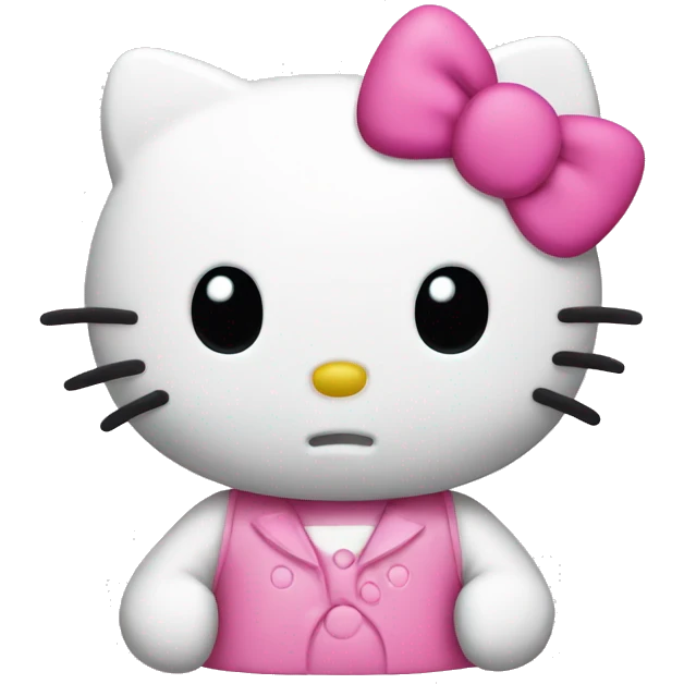 hello kitty pink emoji