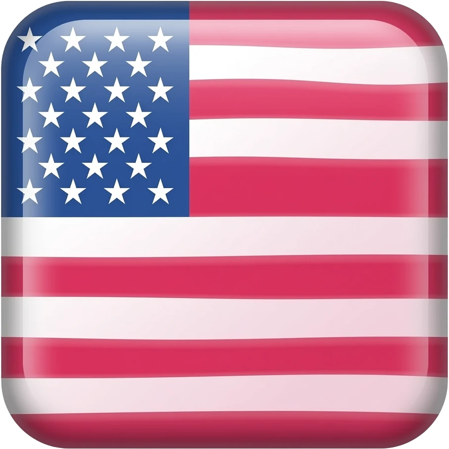 United States flag but with 13 stars on the top left emoji