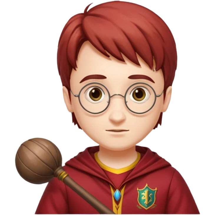 Harry Potter with Quidditch Clothes emoji