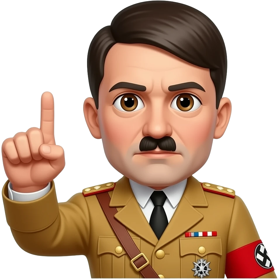 Hitler doing his move the other one 🫳 emoji