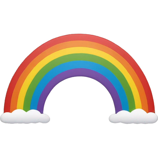 rainbow emoji