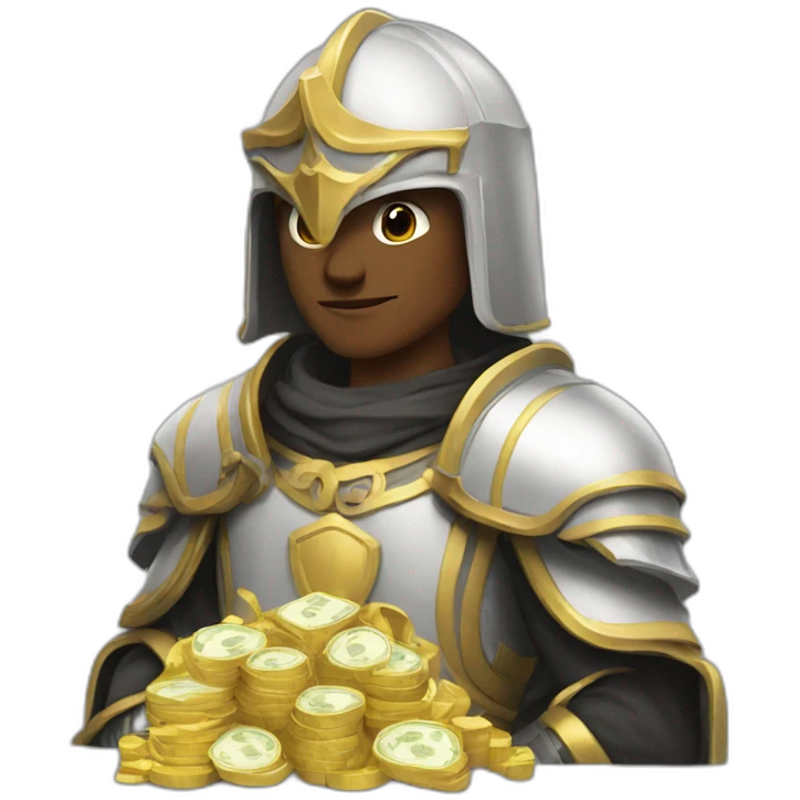 paladin with money emoji