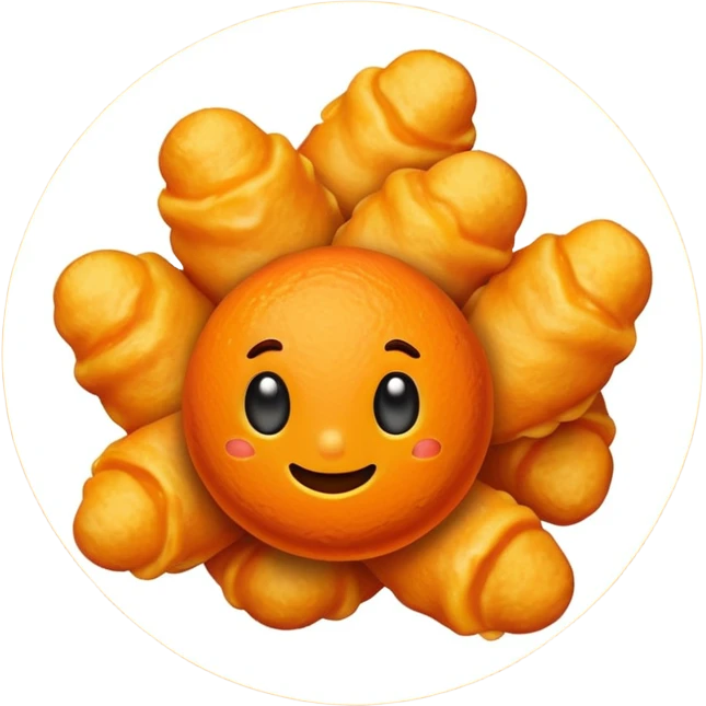 cheesy cheeto puffs emoji