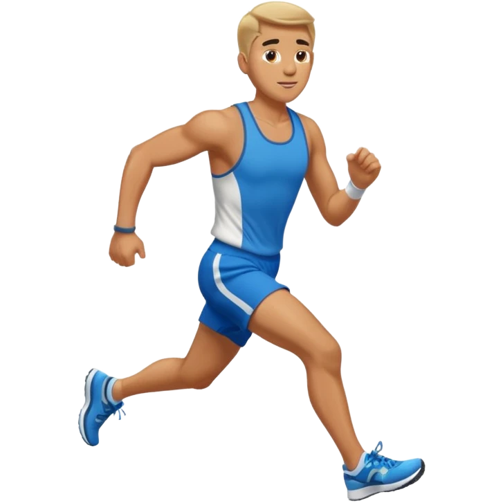 man doing run  emoji