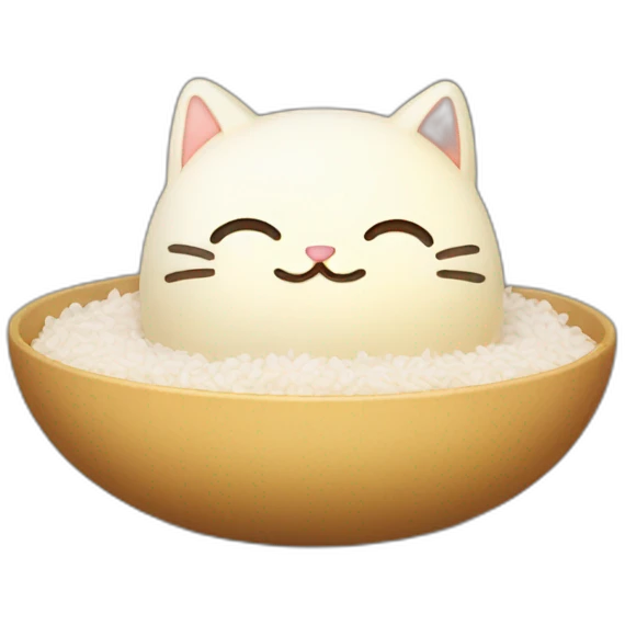 glow rice cake mochi cat emoji