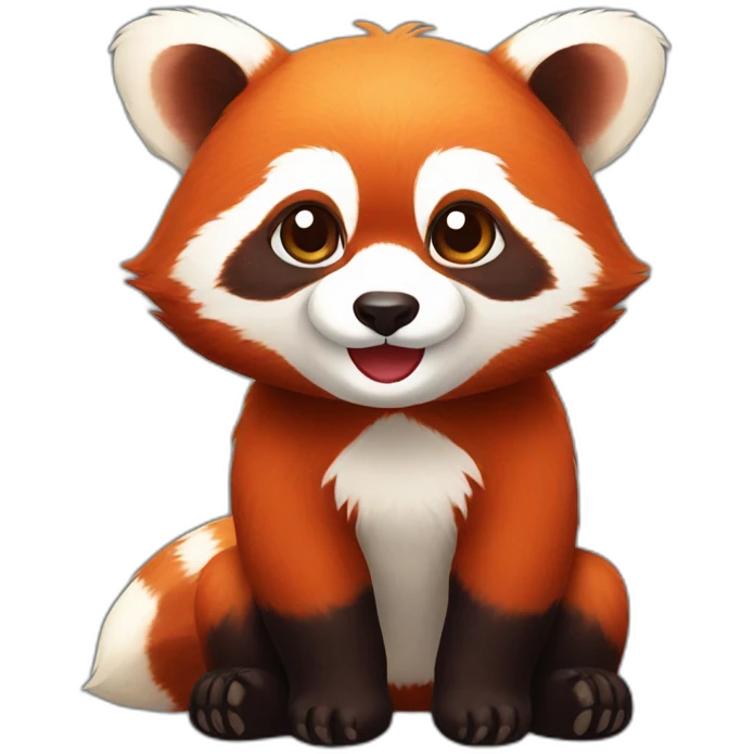 RED PANDA emoji