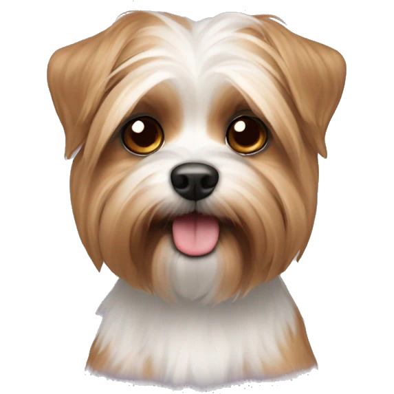 Shorkie dog emoji