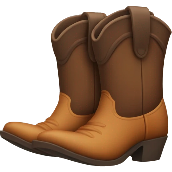 Cowboy boot emoji