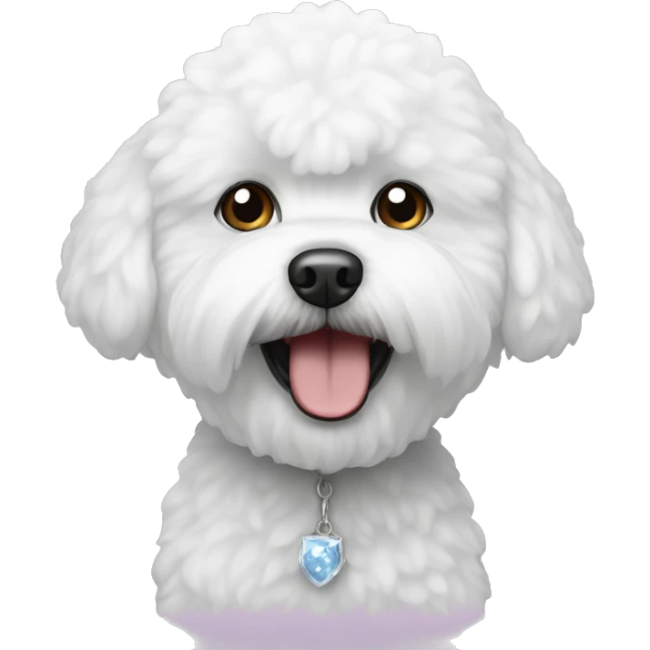 Bichon froze emoji