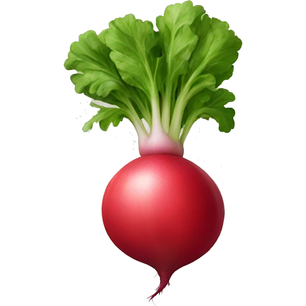 Radish emoji