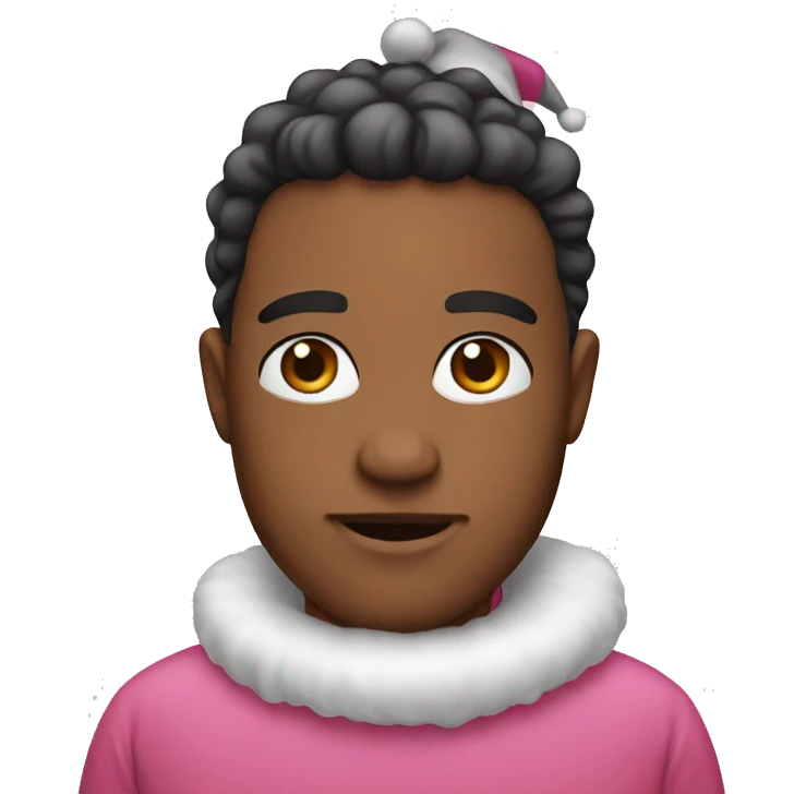 Pink Christmas  emoji