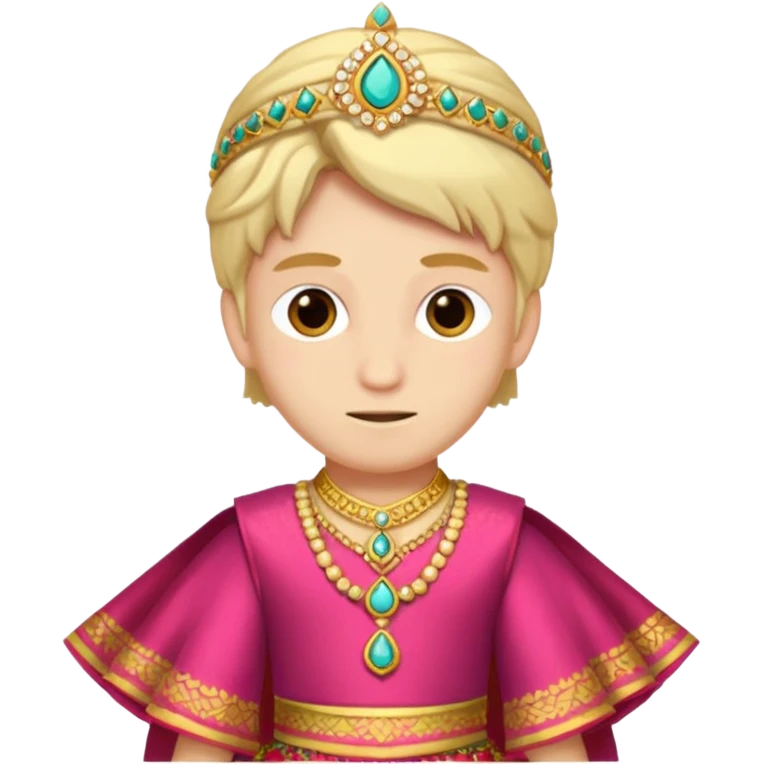 Ken wearing lehnga emoji