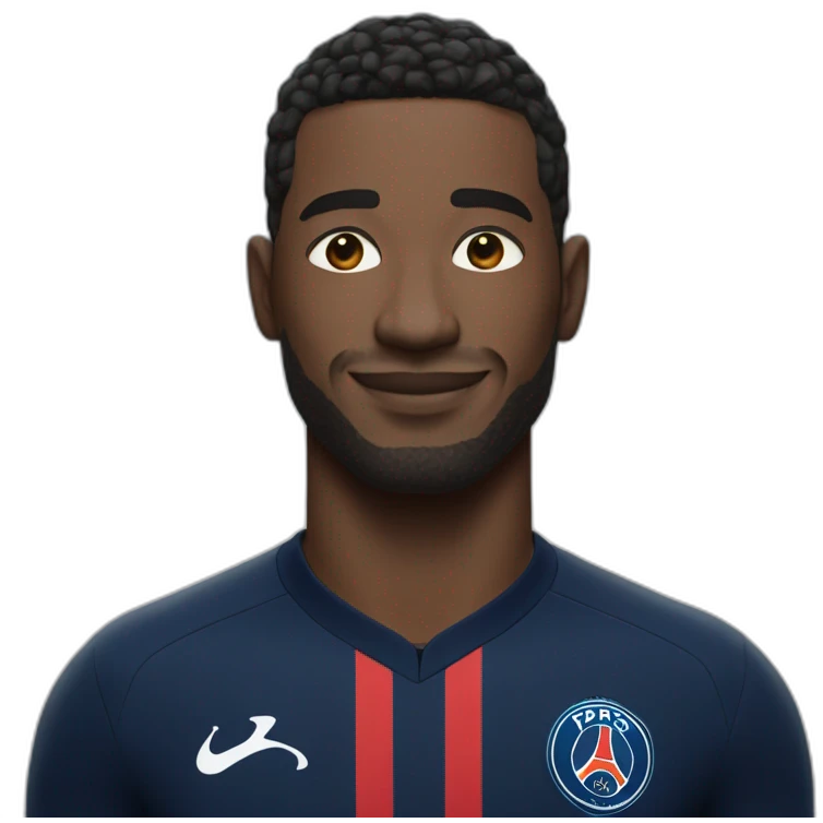 levron james avec un maillot du psg emoji