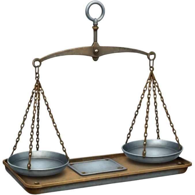 Hanging Balance Scale emoji