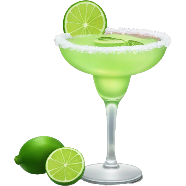 Margarita on the rocks emoji