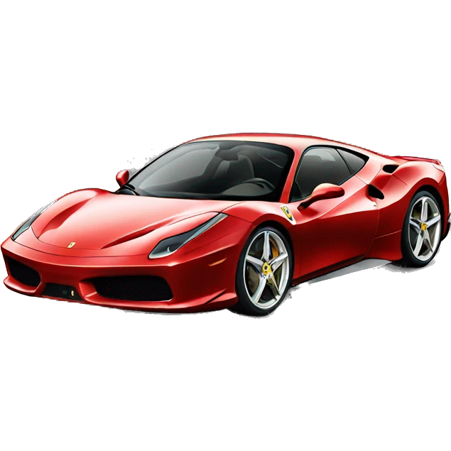 Ferrari car emoji
