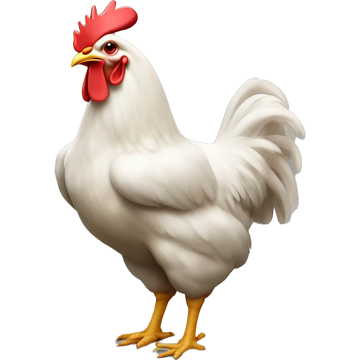chicken butt emoji