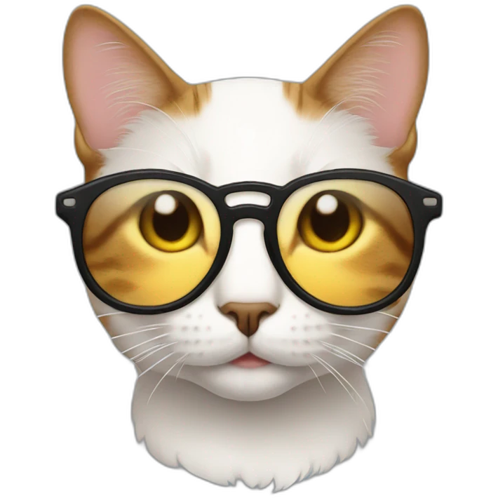 Cat avec lunette de soleil emoji