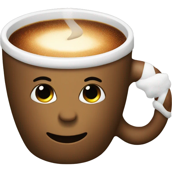 Christmas coffe cup emoji