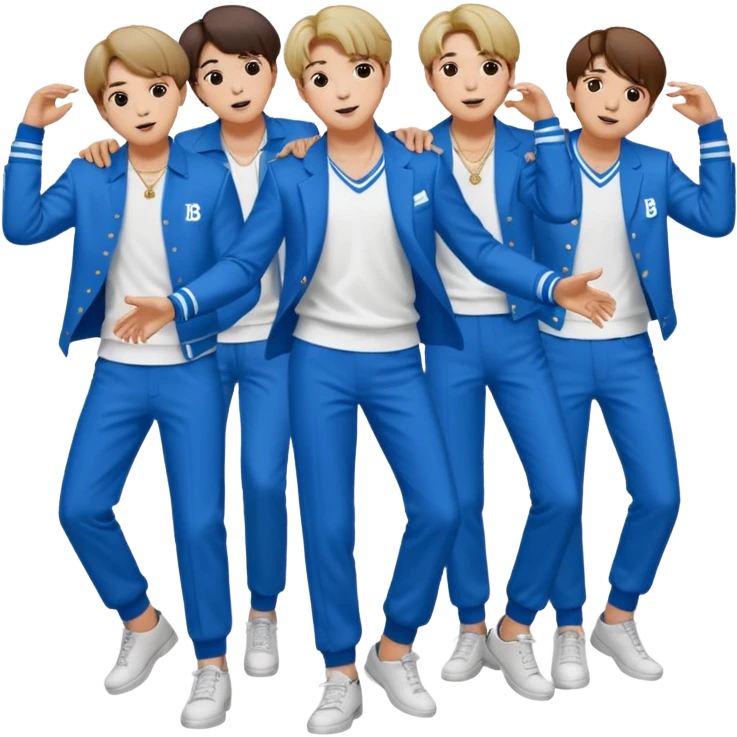 BTS en concierto emoji
