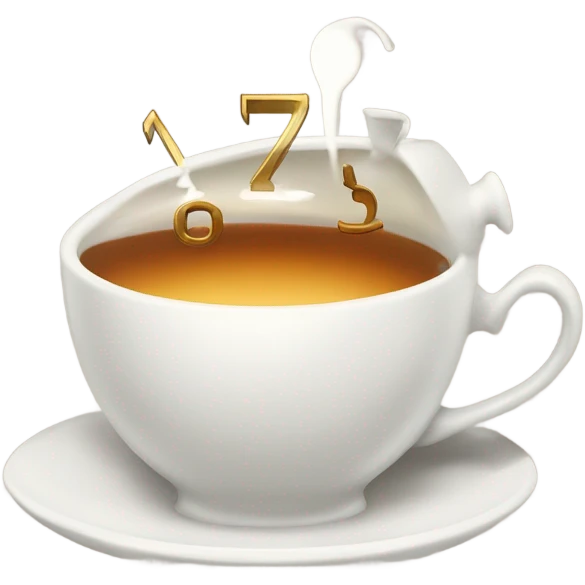 Clock tea  emoji