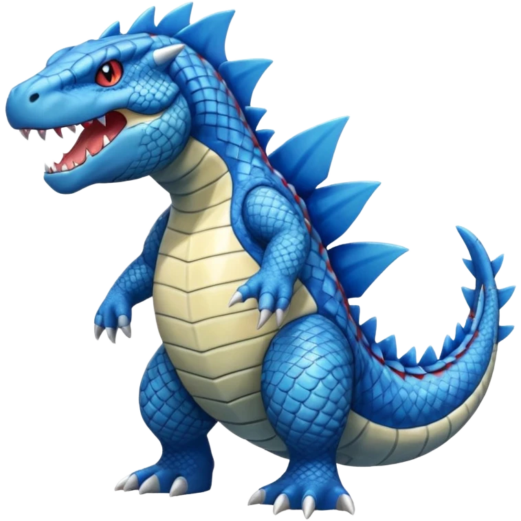 Feraligatr (full body) emoji