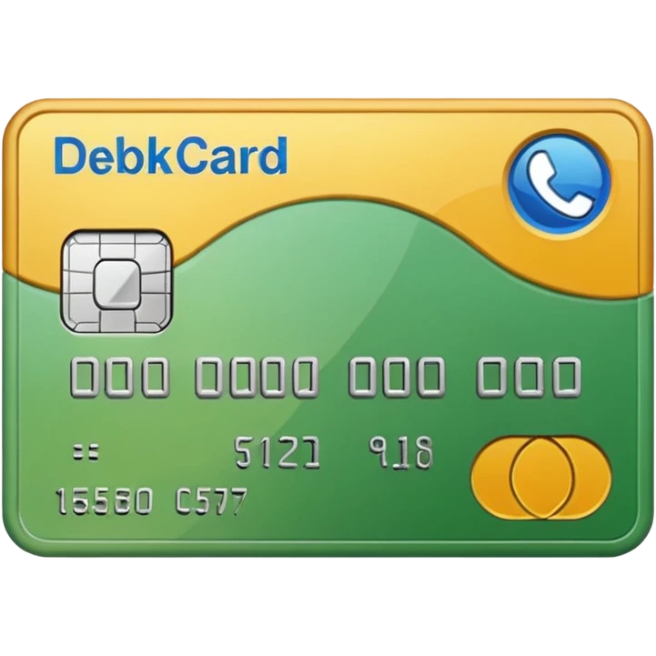 bank debitcard emoji