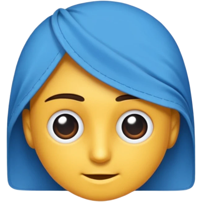 ⚽bu şekilde tam yuvarlak bir mavi tik emoji