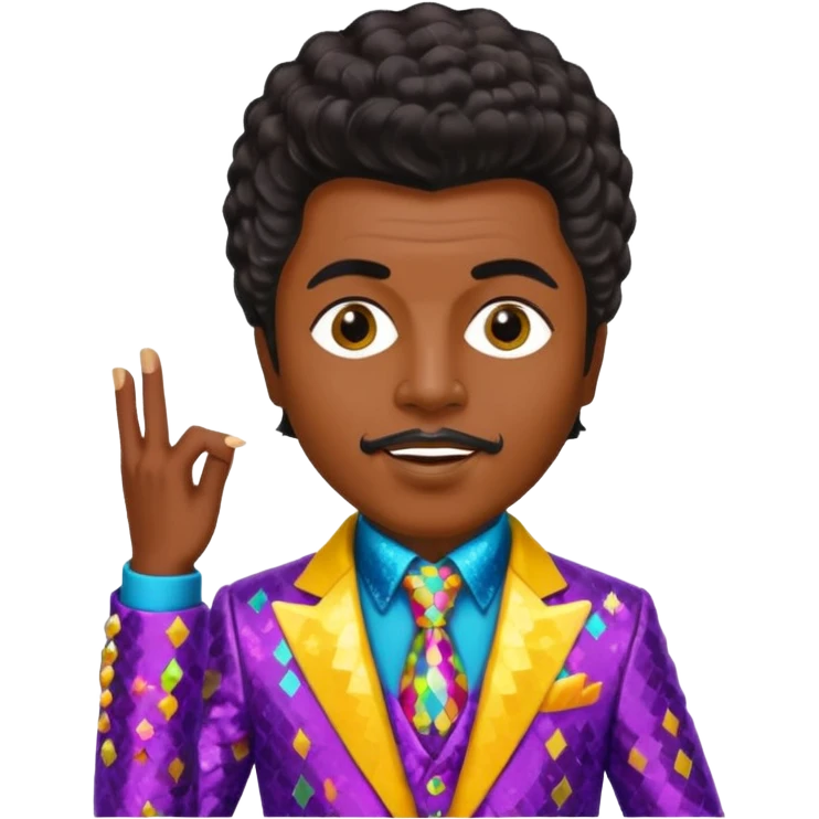Little Richard emoji