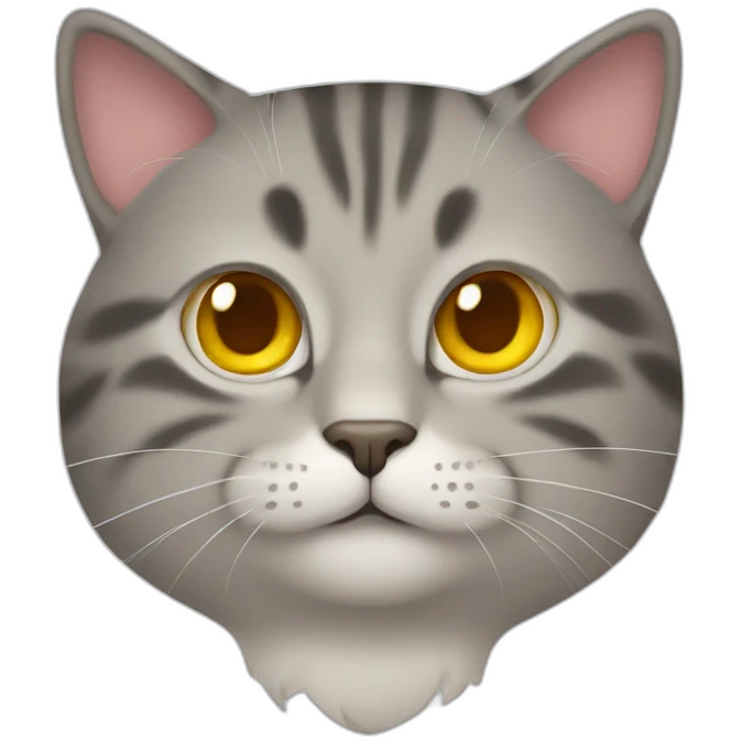 Cat with mango emoji