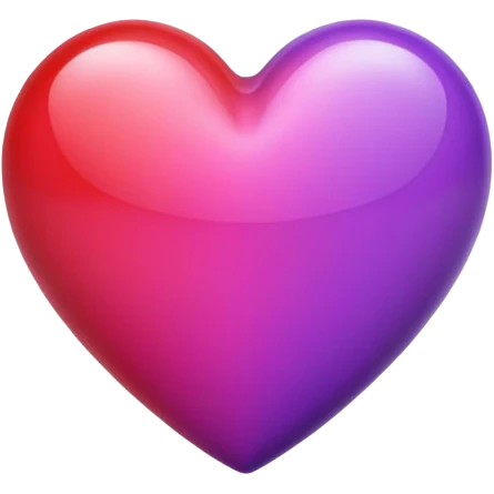 Pink, red and Purple Heart  emoji
