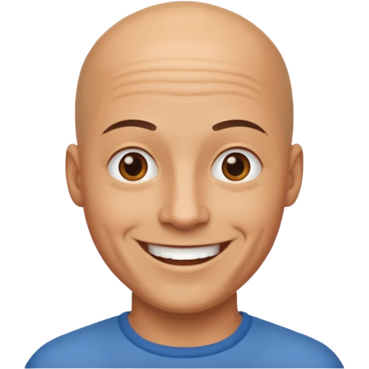 bald man emoji emoji