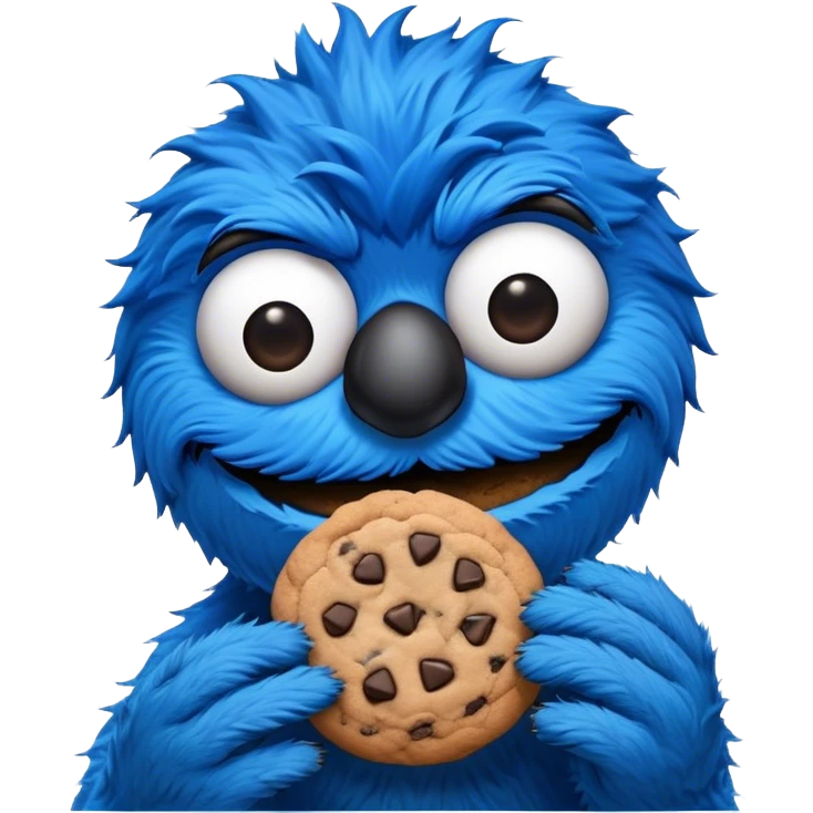cookie monster emoji