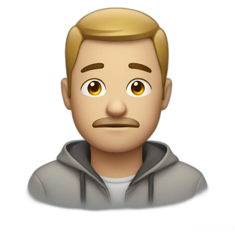 tired man emoji