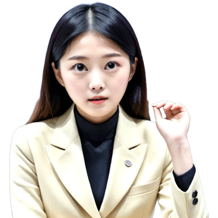 남미 여행에 가는 사람의 전신을 그려줘! 바로 하이킹 갈 수 있을 정도로 잘 입은! 얼굴은 걍 완전 노란색으로 emoji