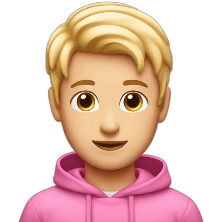 AI Emojis pink boy emoji