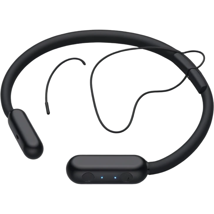 Neckband bleutooth emoji