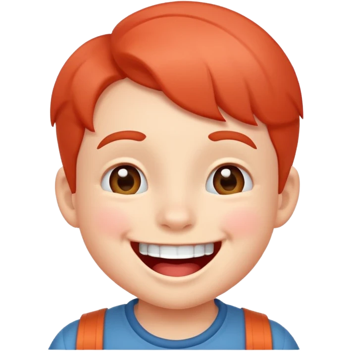 Kid laughing  emoji