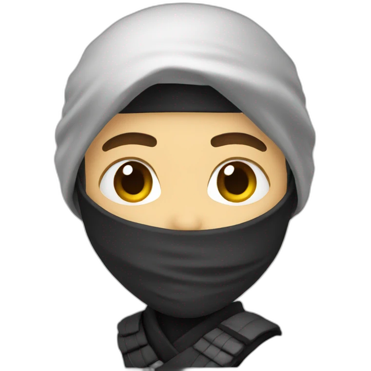 Ninja white dev emoji