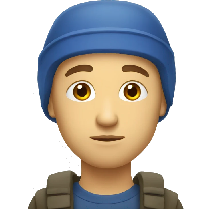 ukrainian thinking emoji