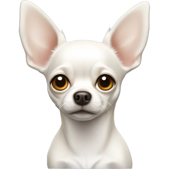 white chihuahua emoji