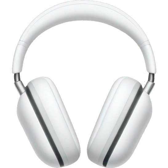 AirPods MAX emoji